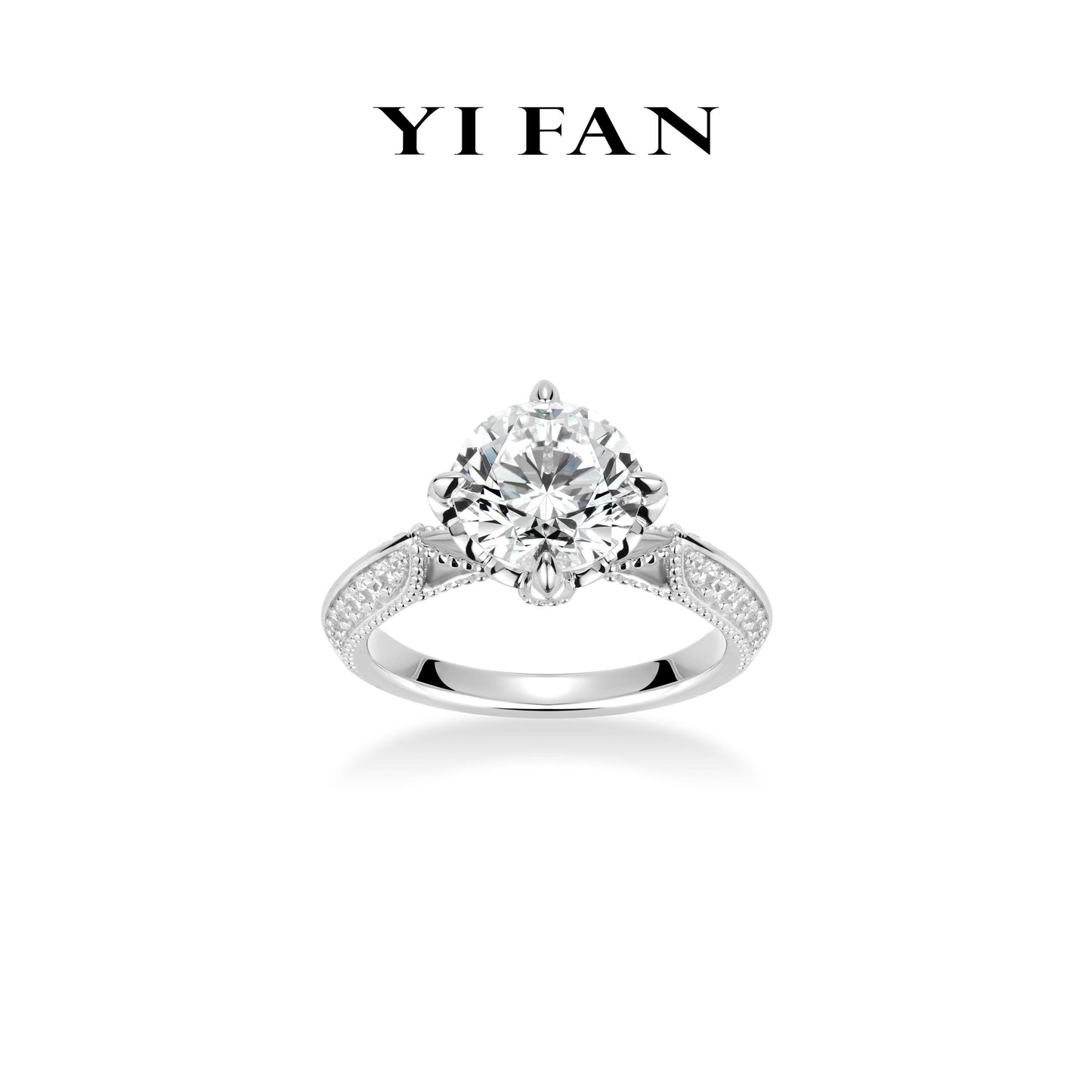 #10374-3ct Wedding Collection: Modern "Icy starchaser" exquisite Ring #03099