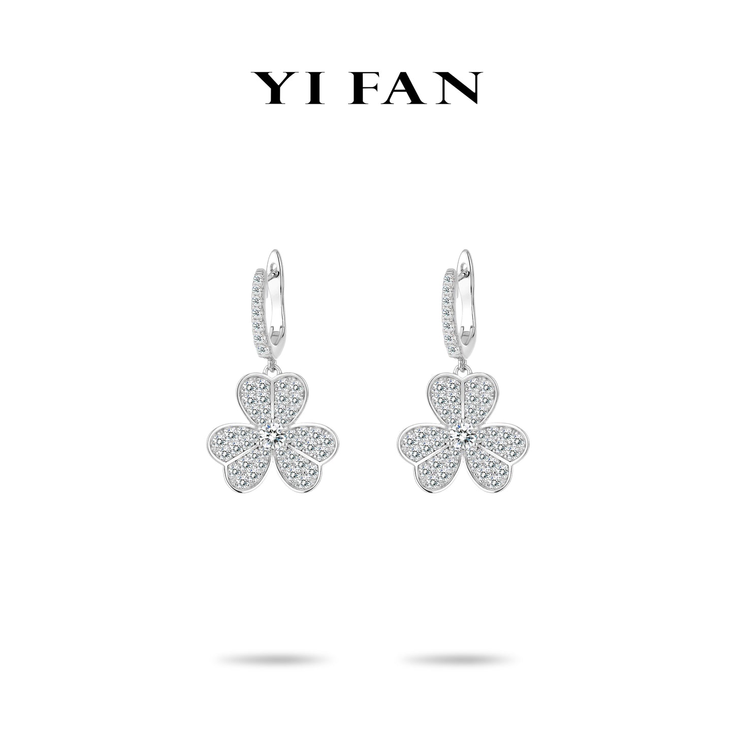 Welfare exclusive Summer Vibes collection: Modern "Clover" delicate Earrings #30025
