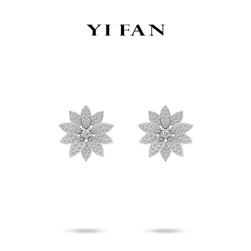 Summer Collection: Modern "Passionate sunflowers" exquisite Earrings #30240