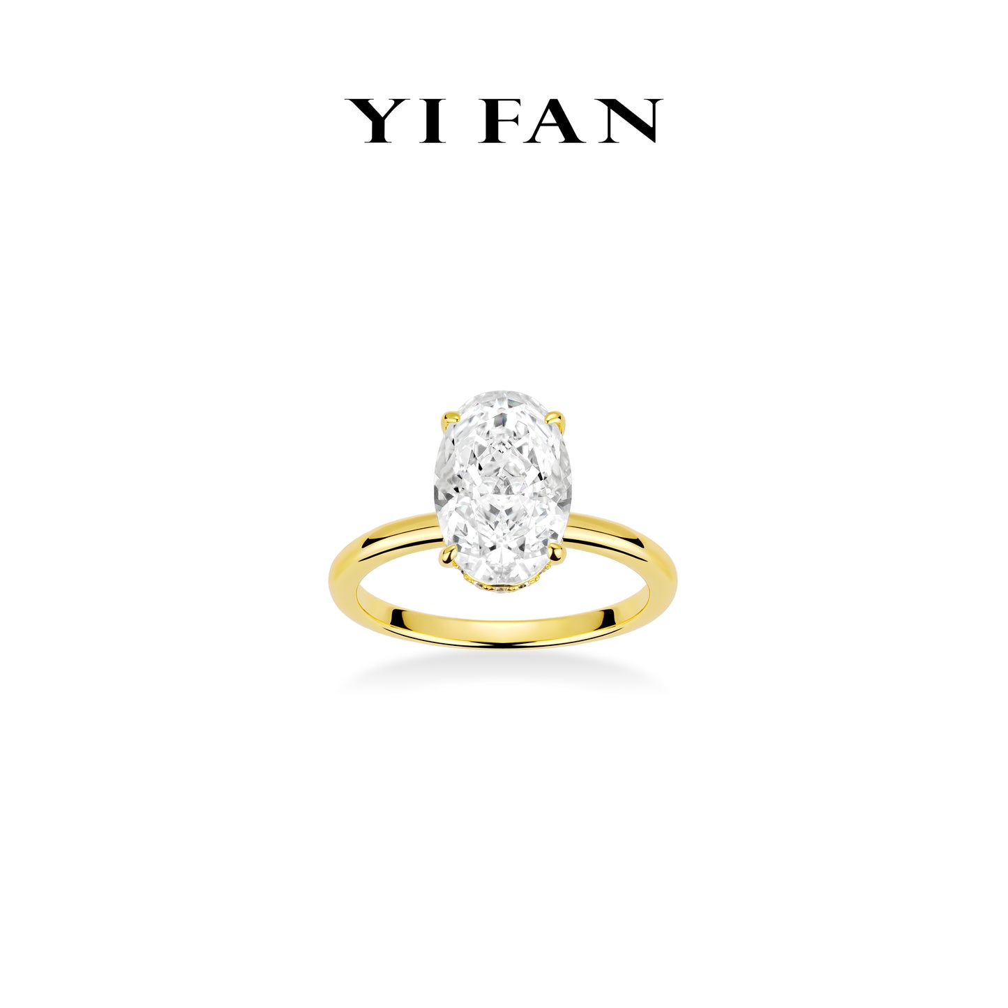 Golden time collection: G color "lcy MonalisaPigeon Egg Rock" delicate Engagement/Wedding Ring #1843 #01040