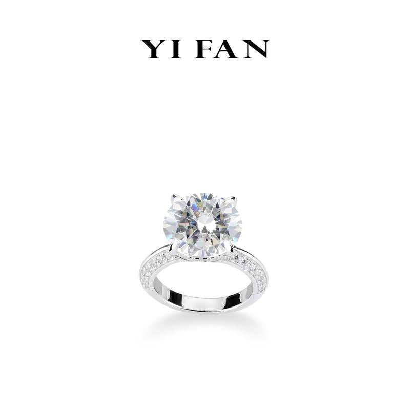 Lab Created Gemstones White Rings 925 sterling silver Wedding Daily Birthday #1273