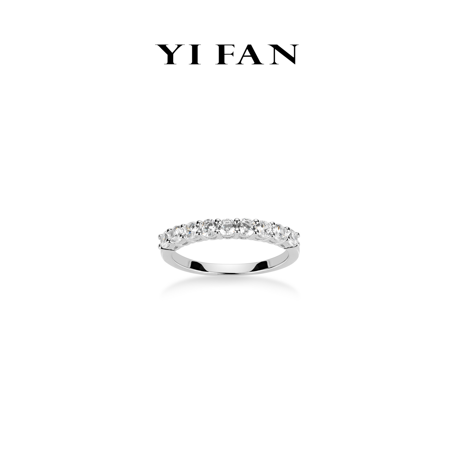 Lab Created Gemstones Round White Ring