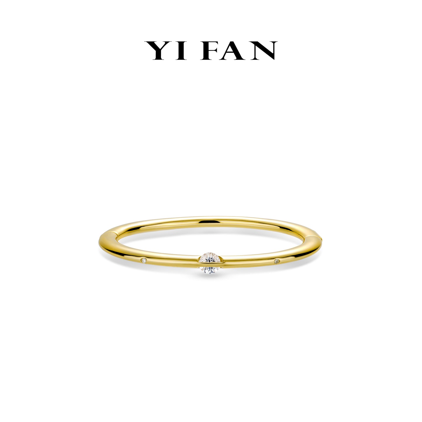Minimalist collection: Brilliant"Golden Flipped" delicate Bracelet/Bangle #4413 #01012