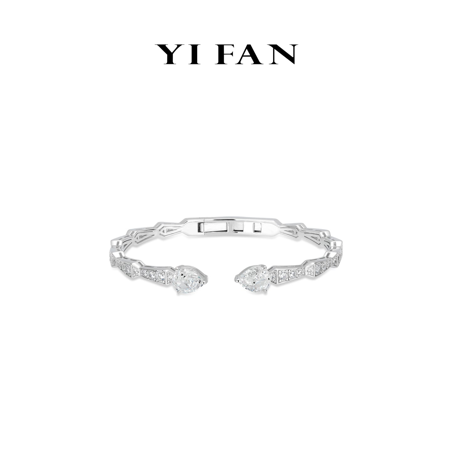 Ethereal Sparkle Collection: Modern "Dual Starlight Elegance" unique Open Bracelet/Bangle #4861 #03095