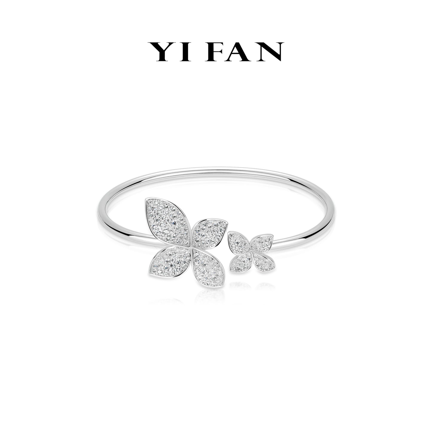 Summertime collection: Luxury"Verdant Enchantment Flower-de-luce"exquisite Bracelet/Bangle #4924