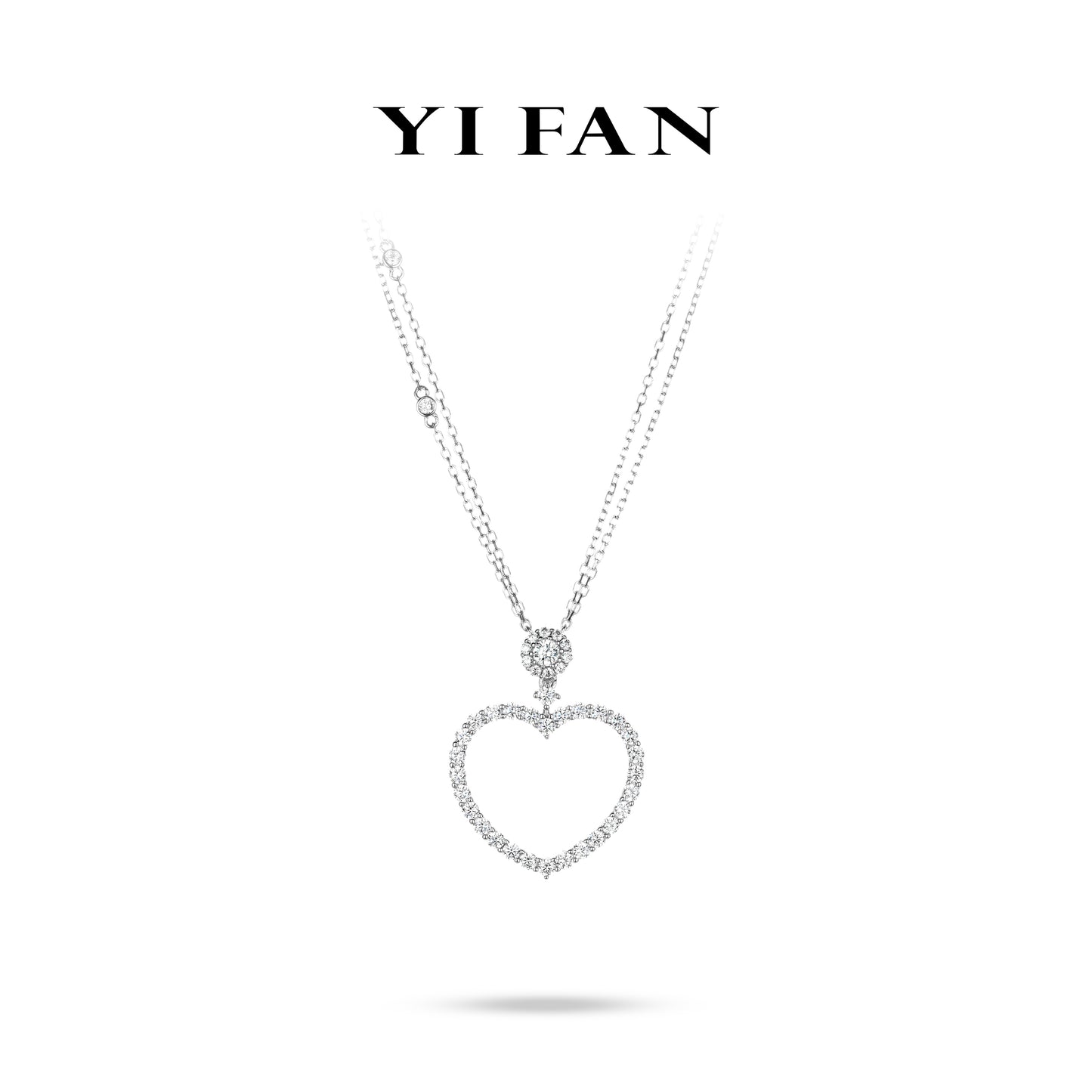 #20842 Summer collection: Luxury “Hollow out Hearts” detailed Necklace #03100