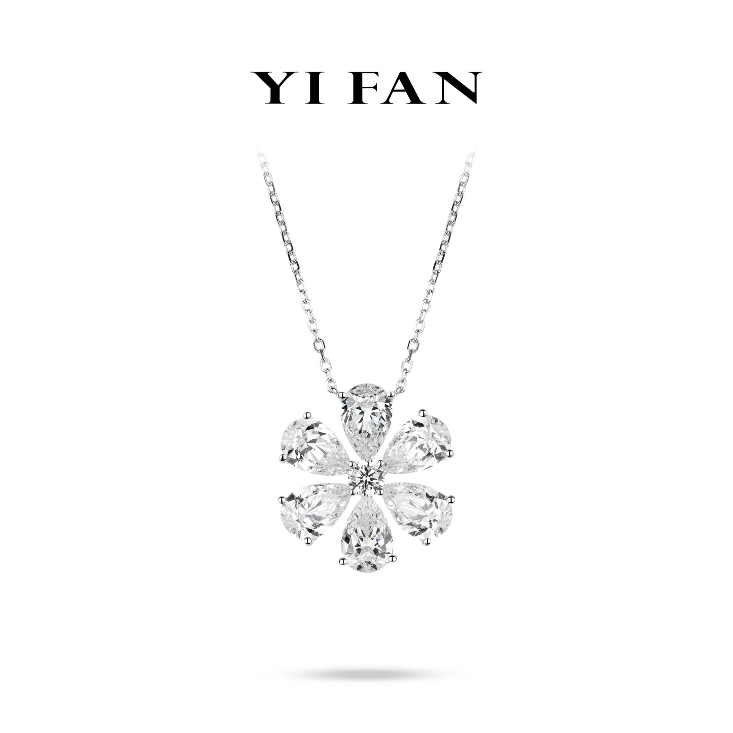 Wedding collection: Modern "The Spring Flower" detailed Necklace #20943 #03118