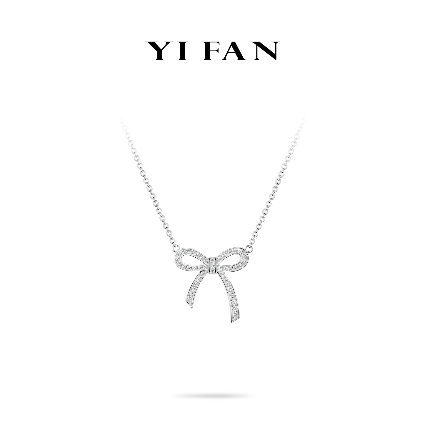 Minimalist collection: Modern "Pretty Bow-tie" Pendant Necklace #2907 #03002