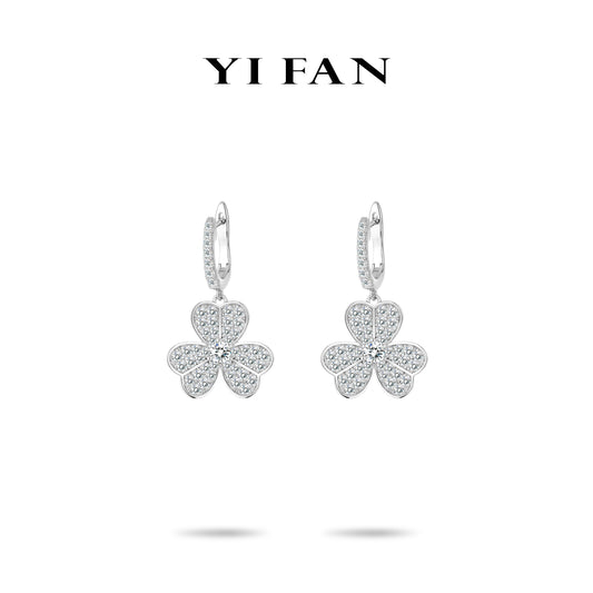 Welfare exclusive Summer Vibes collection: Modern "Clover" delicate Earrings #30025