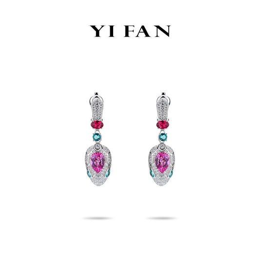 High Jewelry collection: Luxury “Dazzling Serpent” Earrings