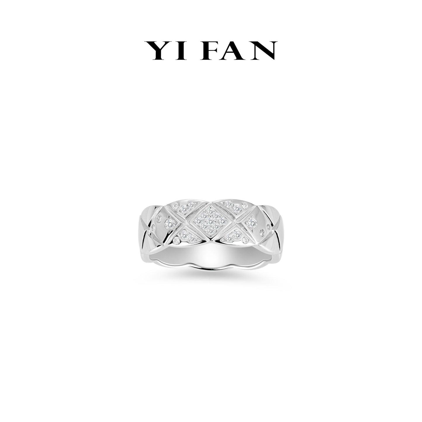 Minimalist collection：Starry in the sky Bypass Ring,925 sterling silver