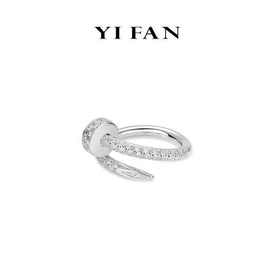 #10415 Luxurious collection: Modern "Extremely robust Nail" Rings #03106