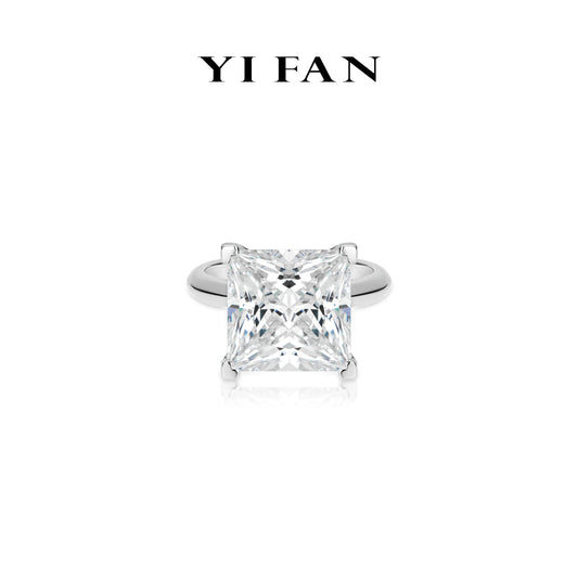 Ethereal sparkle Collection:Glamorous "Princess square cut" exquisite Ring #10598