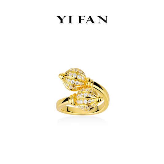 Golden time collection: Luxury Vintage style "Greek mythology" Ring