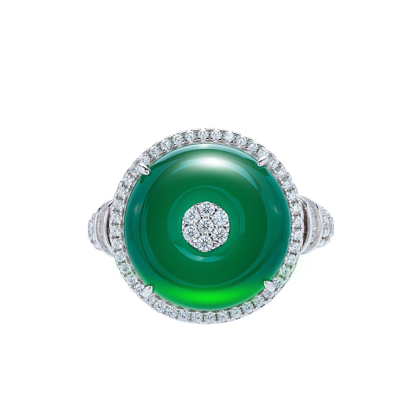 Lab Created Gemstones Rings Jade