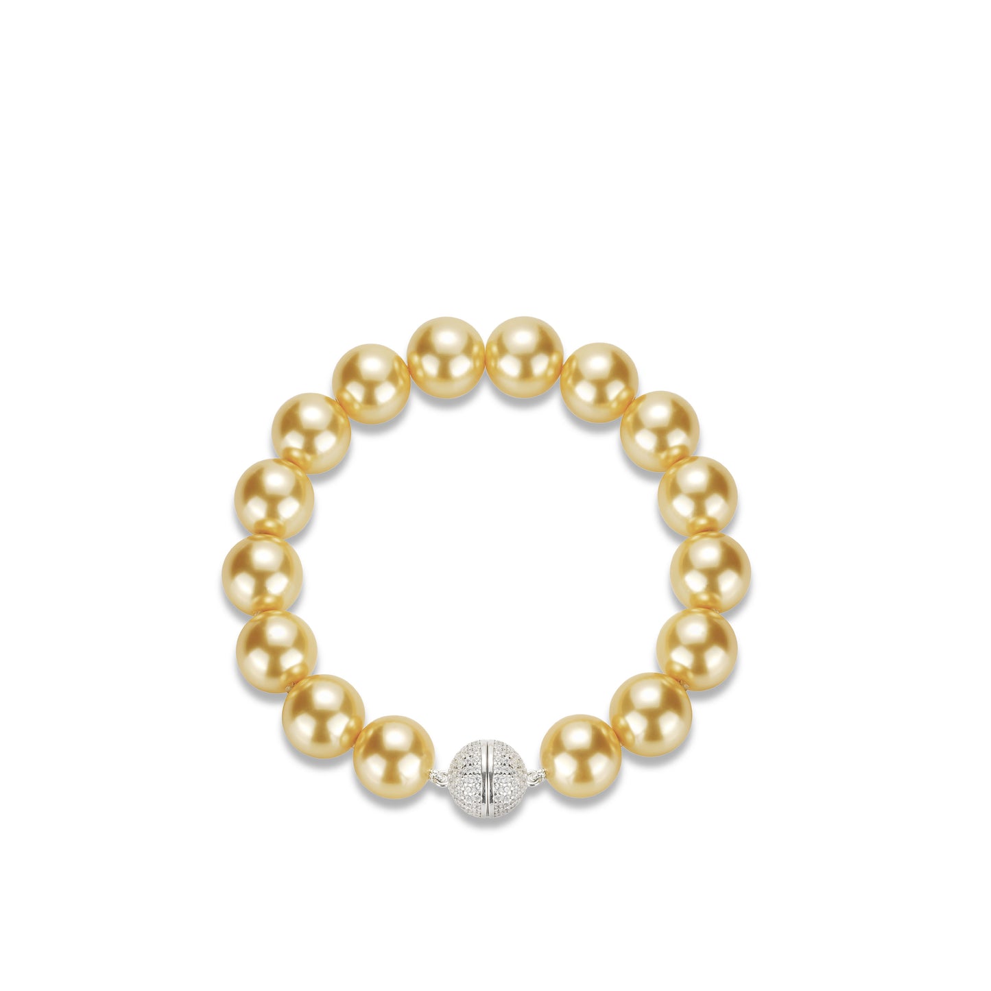 “Golden Time" Shell pearls Bracelet